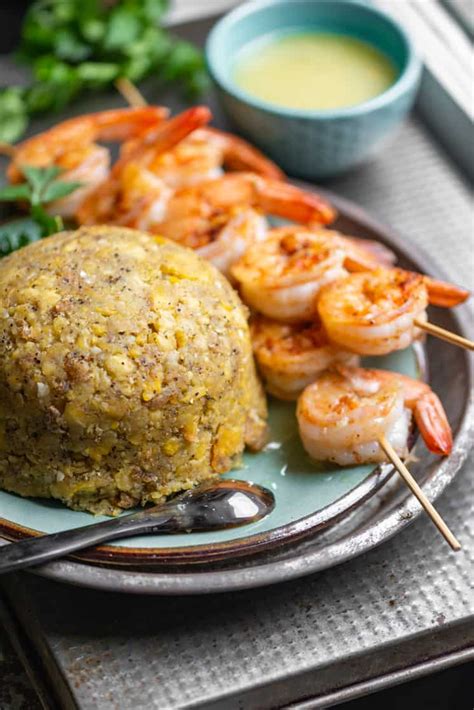 Mofongo with Garlic Sauce (Puerto Rican Plantains) – Steph Gaudreau