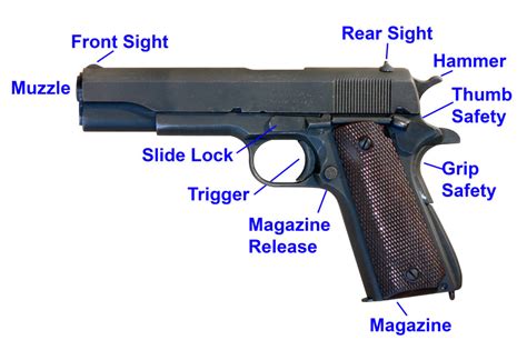 Parts Of A Pistol Diagram