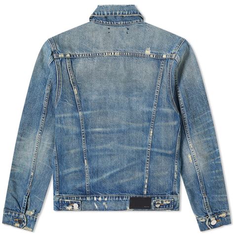 AMIRI Denim Wrangler Jacket Deep Indigo | END. (CA)