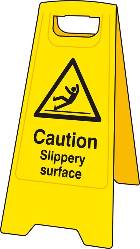 Heavy Duty A-Board 'Caution Slippery Surface' Sign | Heavy Duty A-Board ...