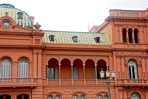 Balcony Of Casa Rosada Where Eviita Peron Bid Farewell To Her Country ...