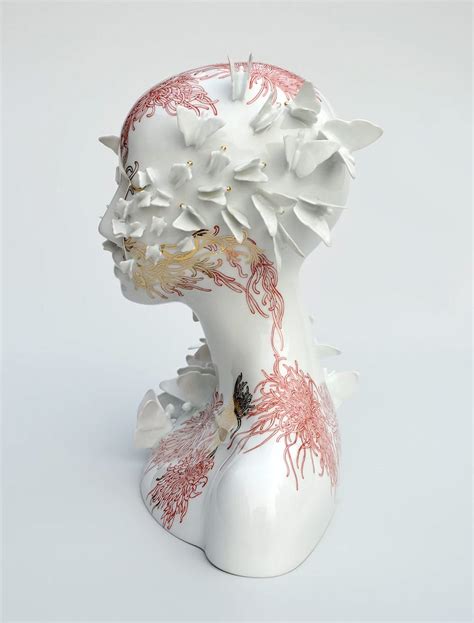 New Porcelain Sculptures That Merge Female Forms With Elements of ...