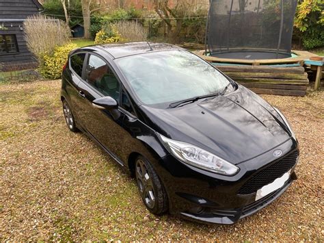 2014 Ford Fiesta ST2 Black & Black interior - Fabulous car! Long MOT ...