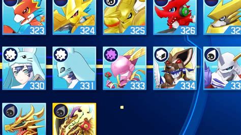 Digimon Cyber Sleuth Starters Evolution Chart