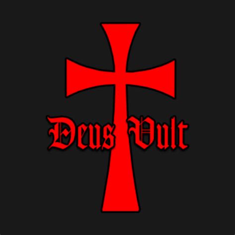 Deus Vult - Deus Vult - T-Shirt | TeePublic