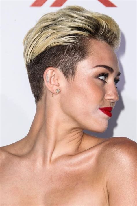 Miley undercut | Miley cyrus hair, Miley cyrus, Short hair styles