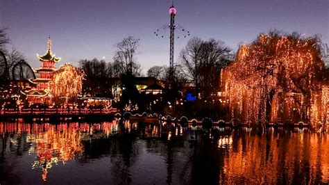 Visit the Tivoli Gardens Fun Fair Amusement Park in Copenhagen