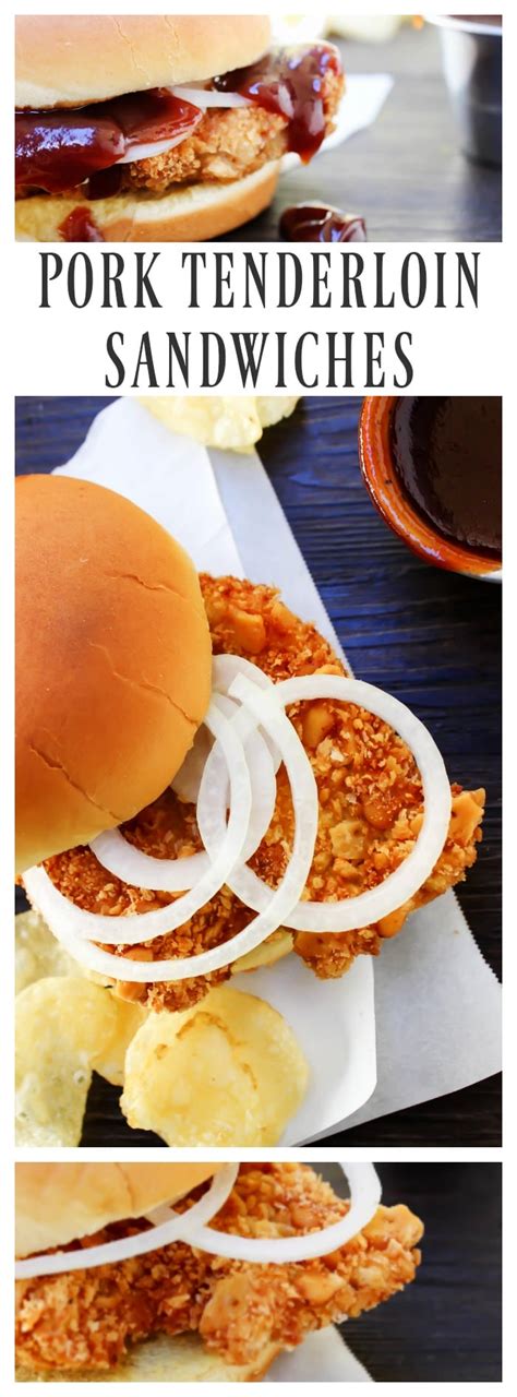 Pork Tenderloin Sandwiches | Recipe | Pork tenderloin sandwich, Recipes ...