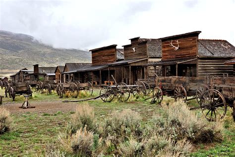 Old Trail Town Cody Wyoming 1 Photograph by John Trommer - Pixels