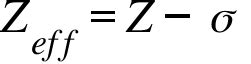 Slater's Rule : Effective nuclear charge calculator | Calistry