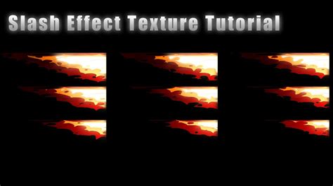 After Effects Tutorial : Slash Effect Texture 刀光貼圖製作 - YouTube