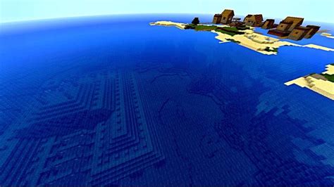 OCEAN MONUMENT / SURVIVAL ISLAND VILLAGE SPAWN SEED!!! | Minecraft Amino