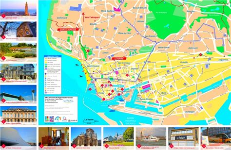 Le Havre sightseeing map - Ontheworldmap.com