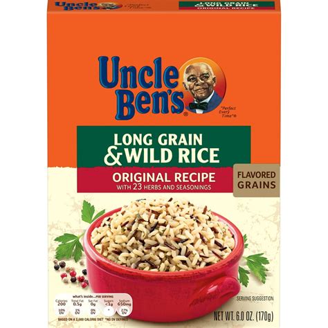 Uncle Ben's Original Recipe Long Grain & Wild Rice, 6.0 oz - Walmart ...