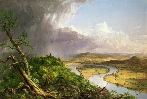 The Oxbow Thomas Cole 1836 Painting by Thomas Cole - Fine Art America