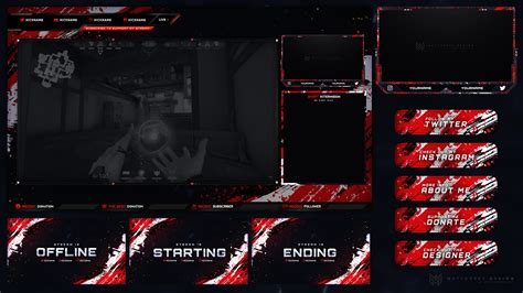 Bloody Stream Overlay Template - Free Download!