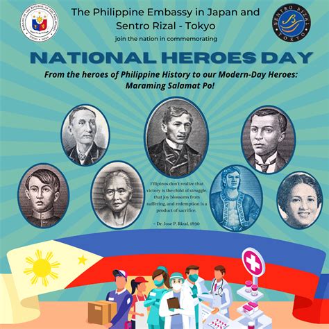 2021 National Heroes Day | Philippine Embassy – Tokyo, Japan