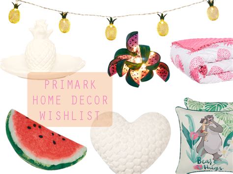 Summer Primark Home Decor Wishlist — Lana Talks