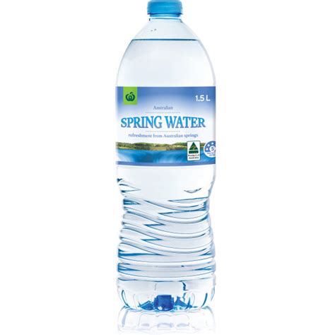 Woolworths Spring Water 1.5l Bottle | bunch