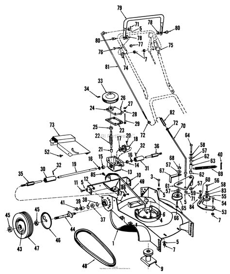 Toro Professional 23100, Whirlwind Lawnmower, 1964 (SN 4000001-4999999 ...