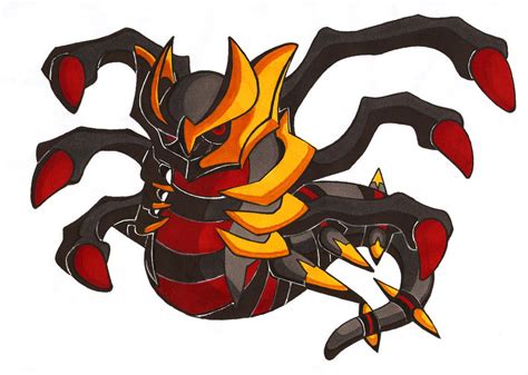 Giratina (origin form) by LetsongAkemi on DeviantArt