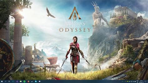 Kassandra Assassin's Creed Odyssey Wallpaper Engine - YouTube