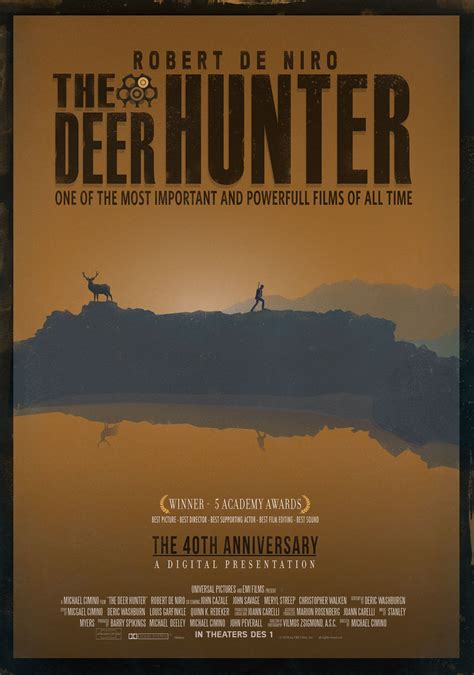 The Deer Hunter movie poster by Simen Eidhammer Rognan | Hunter movie ...