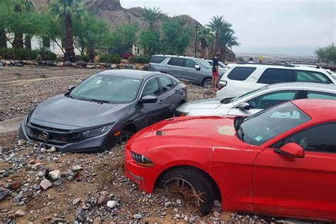 Tourists find safety after floods close Death Valley roads | The ...