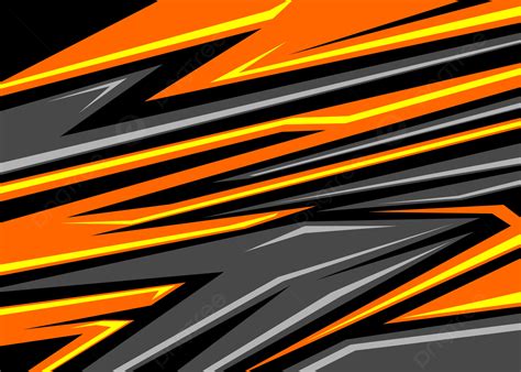 Racing Abstract Background Stripes With Orange Yellow Black And Dark ...