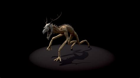 Wendigo - 3D model by Graham (@Graham.Jolliffe) [5f8545d] - Sketchfab