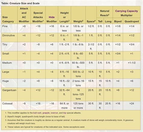 View 16 Size Chart Dnd 5E - bimmerwasurs