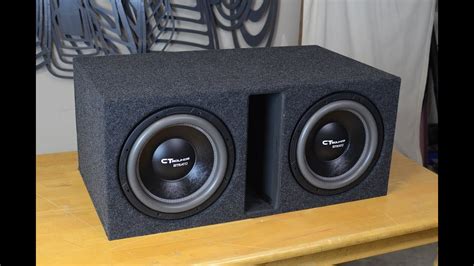 How to build a 12 inch subwoofer box - kobo building