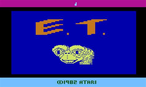 Game review: Atari E.T. The Extra-Terrestrial for #Atari 2600