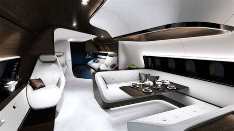 Mercedes Dreams Up a Swanky Interior for Private Jets | WIRED