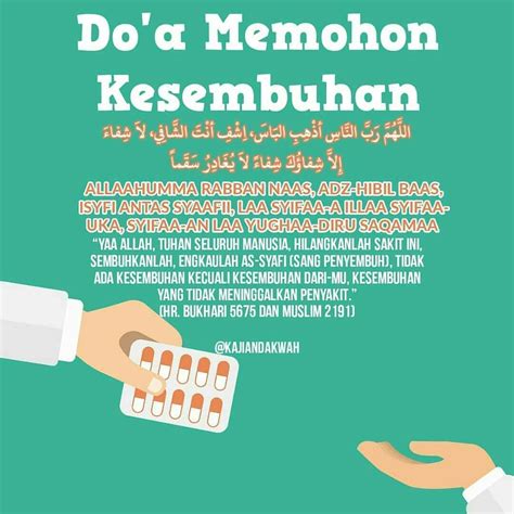 Doa memohon kesembuhan | Kartu doa, Kutipan doa, Kutipan buku