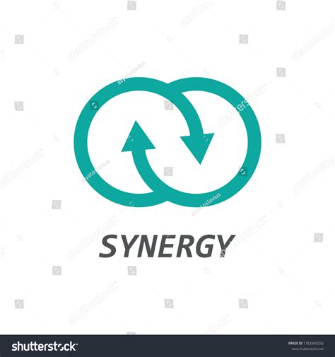 Synergy Icon Arrow Synergy Logo Vector: เวกเตอร์สต็อก (ปลอดค่าลิขสิทธิ์ ...