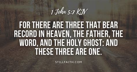 125 Bible Verses about the Trinity (KJV) | StillFaith.com