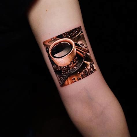 Coffee Cup Tattoo