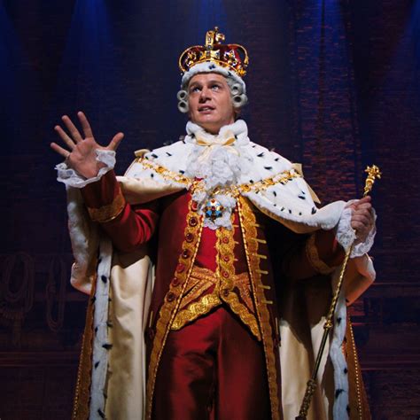 Just a Post About Jonathan Groff’s King George Spit in Hamilton | King ...