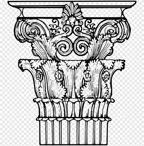 Free download | Corinthian order Column Drawing Classical order Capital ...