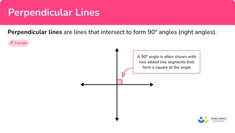 Perpendicular Lines - Math Steps, Examples & Questions - Worksheets Library