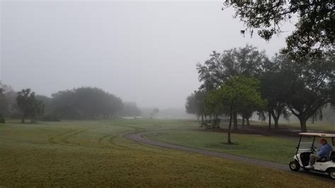 Countryside Country Club, Clearwater, Fl. Foggy morning, burned off by ...