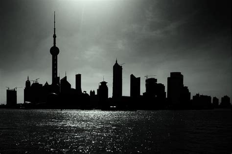 Shanghai Skyline Silhouette | Flickr - Photo Sharing!