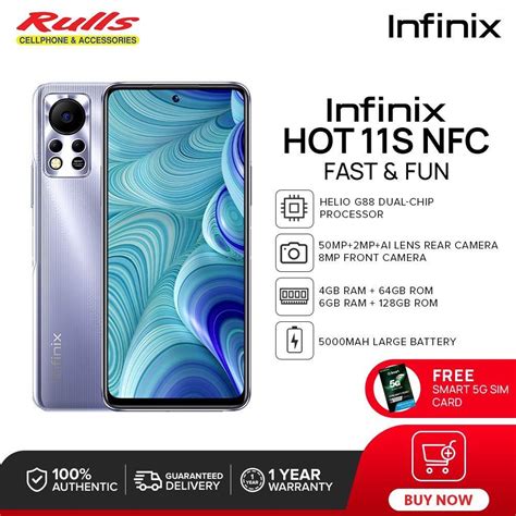 Infinix Hot 11S NFC, Mobile Phones & Gadgets, Mobile Phones, Android ...