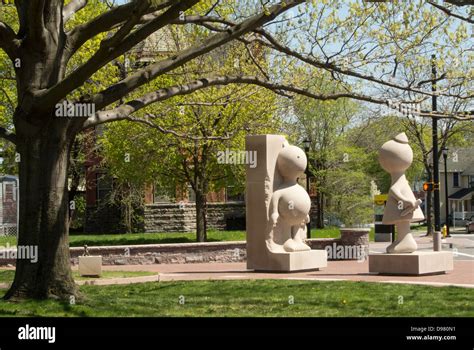 Centennial sculpture park, Rochester NY USA Stock Photo - Alamy