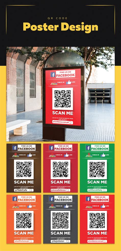 QR Code Poster Design | Poster design, Qr code, Graphic design brochure