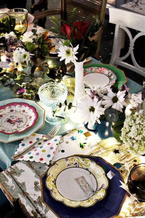 Colorful Vintage Mad Hatter’s Tea Party | A Joyful Riot