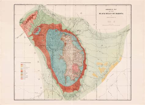 Black Hills Geologic Map