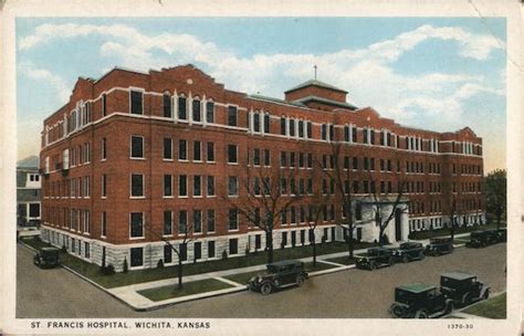 St. Francis Hospital, Wichita, Kansas Postcard