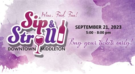 Downtown Middleton Sip & Stroll - Visit Middleton